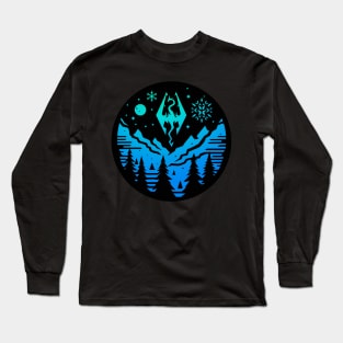 Skyrim Christmas Long Sleeve T-Shirt